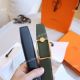 Brand new Copy Hermes 32mm Oscar Buckle & Green Black Reversible Belt (5)_th.jpg